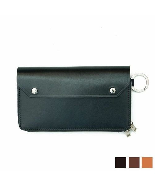 AS2OV(AS2OV)/AS2OV / アッソブ OILED ANTIEQUE LONG WALLET－BLACK/img01