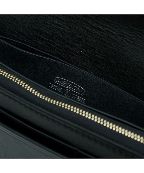 AS2OV(AS2OV)/AS2OV / アッソブ OILED ANTIEQUE LONG WALLET－BLACK/img06