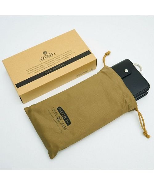 AS2OV(AS2OV)/AS2OV / アッソブ OILED ANTIEQUE LONG WALLET－BLACK/img10