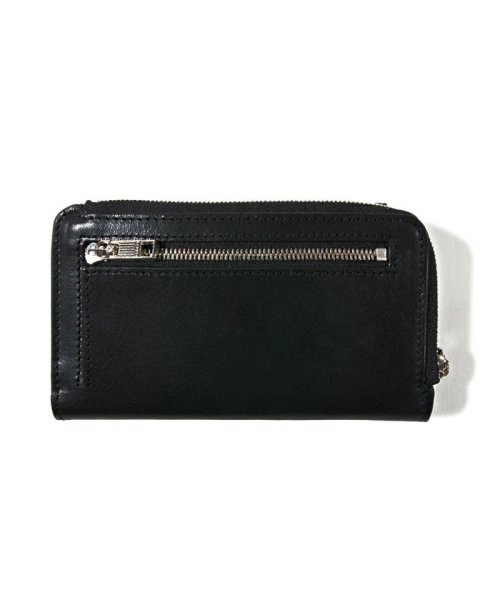 AS2OV(AS2OV)/AS2OV / アッソブ LEATHER MOBILE LONG WALLET BLACK/img01