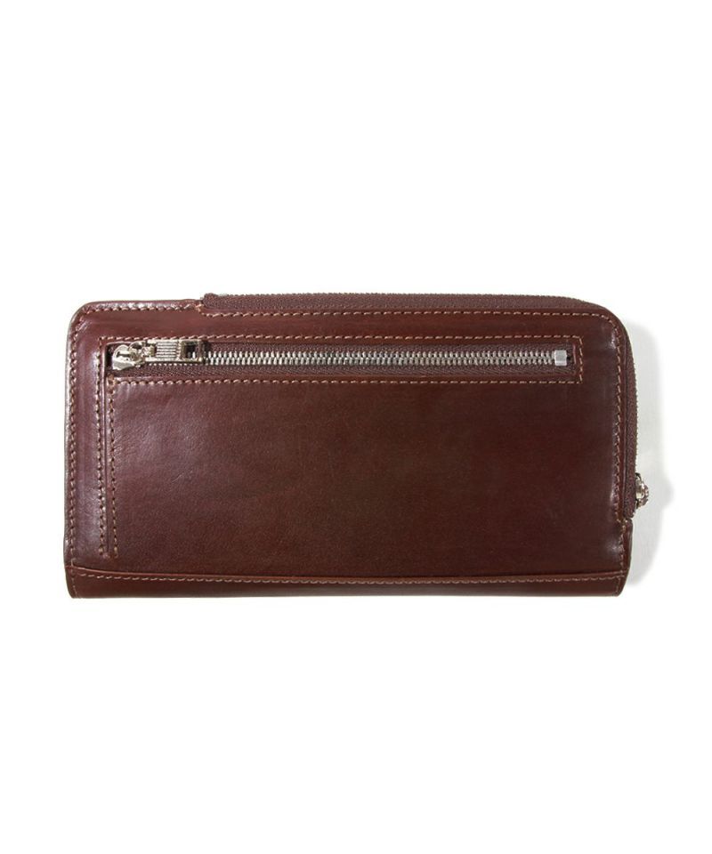 AS2OV / アッソブ LEATHER MOBILE LONG WALLET CHOCO