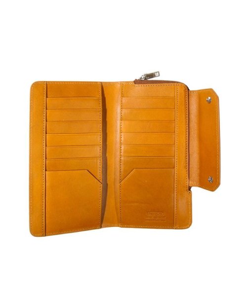 AS2OV(AS2OV)/AS2OV / アッソブ LEATHER MOBILE LONG WALLET CAMEL/img02