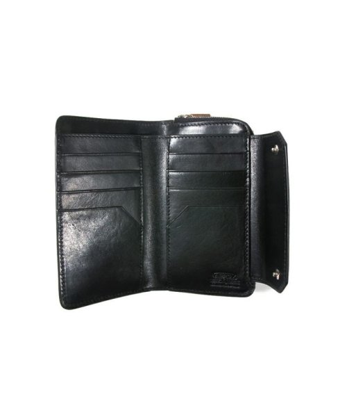 AS2OV(AS2OV)/AS2OV / アッソブ LEATHER MOBILE SHORT WALLET BLACK/img02