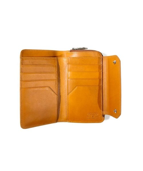 AS2OV(AS2OV)/AS2OV / アッソブ LEATHER MOBILE SHORT WALLET CAMEL/img02