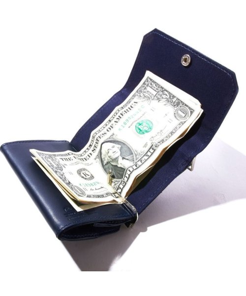 AS2OV(AS2OV)/AS2OV / アッソブ LEATHER MOBILE MONEY CLIP－NAVY/img01
