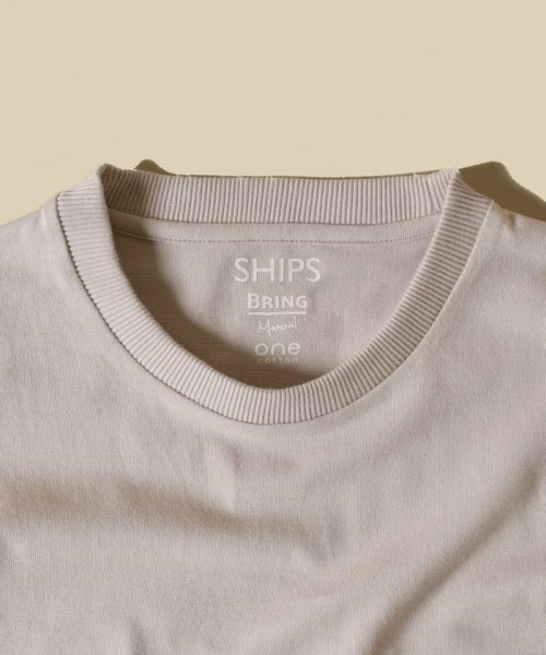 SHIPS MEN(シップス　メン)/SC: BRING Material×オーガニックコットン クルーネック Tシャツ/img33