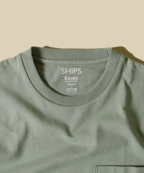 SHIPS MEN(シップス　メン)/SC: BRING Material×オーガニックコットン クルーネック Tシャツ/img38