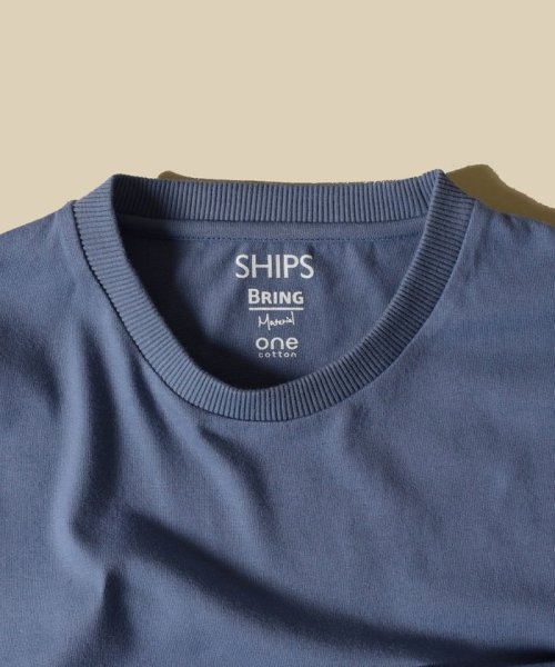 SHIPS MEN(シップス　メン)/SC: BRING Material×オーガニックコットン クルーネック Tシャツ/img42