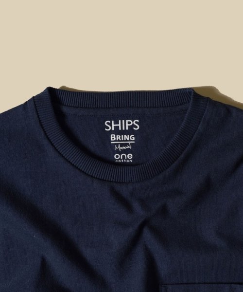 SHIPS MEN(シップス　メン)/SC: BRING Material×オーガニックコットン クルーネック Tシャツ/img47