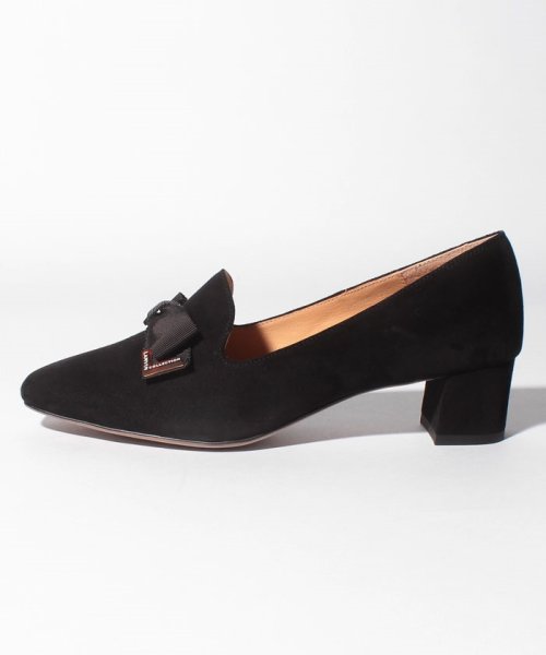 リボンモチーフスリッポンパンプス 