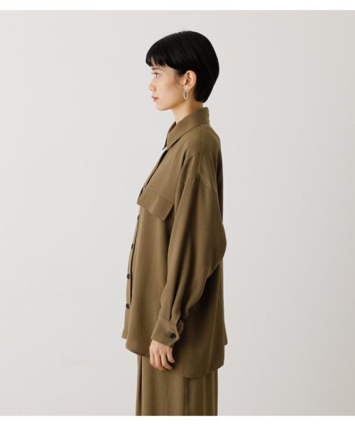 AZUL by moussy(アズールバイマウジー)/LOOSE POCKET SHIRT/img20