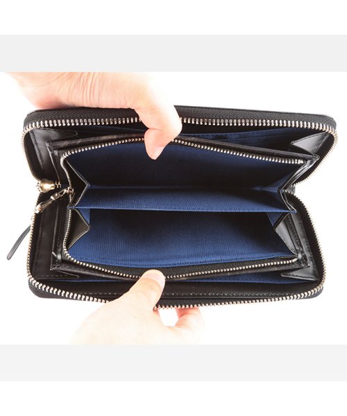 ランバンオンブルー 財布 長財布 本革 メンズ レディース ラウンドファスナー Lanvin En Bleu グラン ランバン Lanvin Magaseek