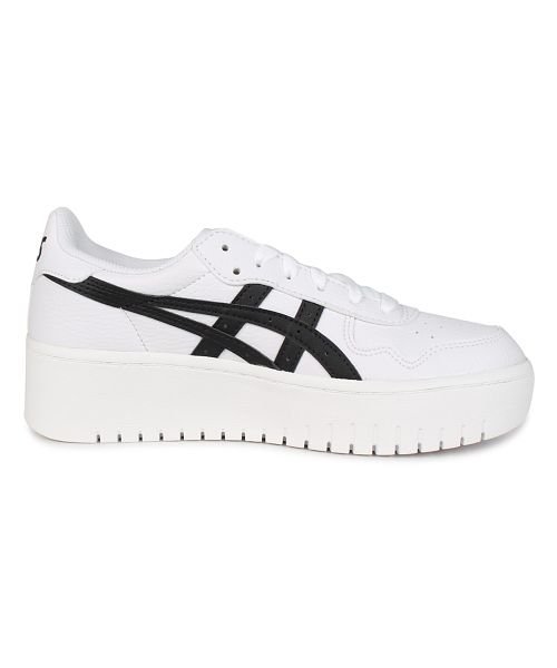 アシックス Asics ジャパン スニーカー レディース 厚底 Japan S Pf ホワイト 白 12a024 100 8 25 新入荷 アシックス Asics Magaseek