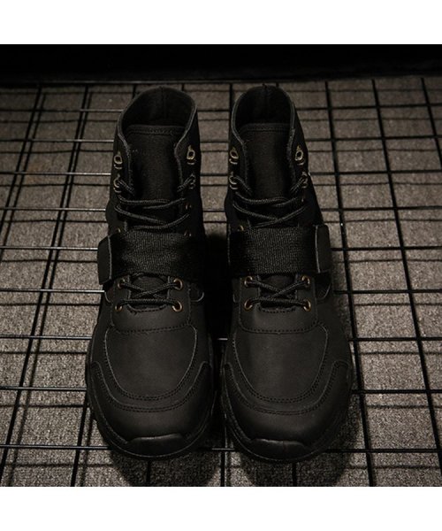 SVEC(シュベック)/ブーツ スニーカー メンズ スニーカーブーツ ワークブーツ ブラック 黒 ブラウン 韓国 韓流 人気 おしゃれ かっこいい 新作 2019 秋冬 NXL1091/img05