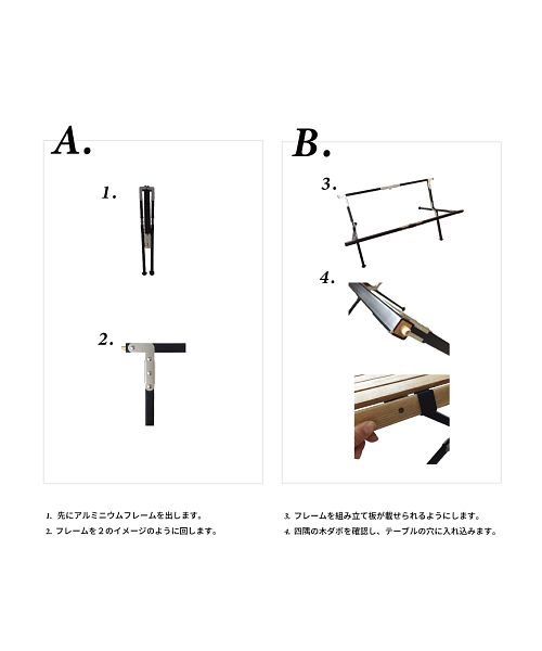 MINIMALWORKS(MINIMALWORKS)/MINIMALWORKS/ミニマルワークス MOCHA ROLL TABLE PAMPAS PREMIUM/img02