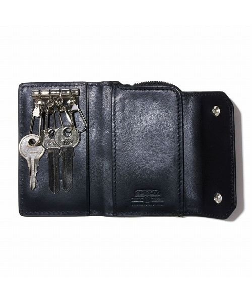 AS2OV(AS2OV)/AS2OV / アッソブ LEATHER MOBILE KEY CASE－BLACK/img02