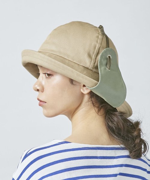 OVERRIDE(OVERRIDE)/OVERRIDE Dutch Hat w/FLAP/img16