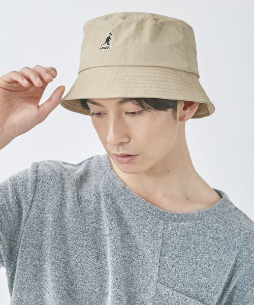 KANGOL(KANGOL)/KANGOL SMU Nylon Bucket Hat/img04