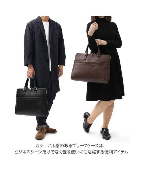 BACKYARD FAMILY(バックヤードファミリー)/SYNTHETIC LEATHER BRIEFCASE/img11