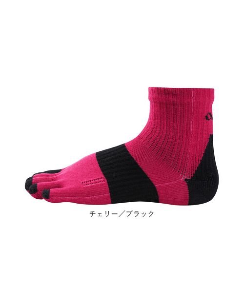 BACKYARD FAMILY(バックヤードファミリー)/アールエル RｘL SOCKS TRR－34G メリノウール5本指ミドル丈/img10