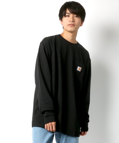 LAZAR(ラザル)/【Lazar】Carhartt/カーハート ビッグシルエット ポケットロングスリーブTシャツ/img13