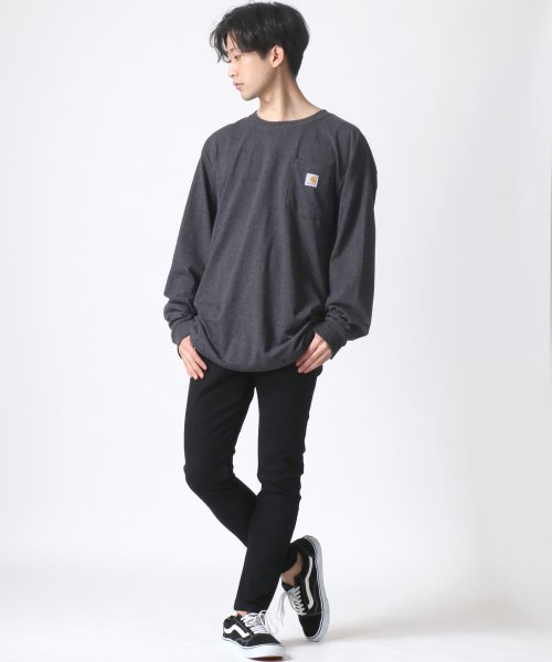 LAZAR(ラザル)/【Lazar】Carhartt/カーハート ビッグシルエット ポケットロングスリーブTシャツ/img24