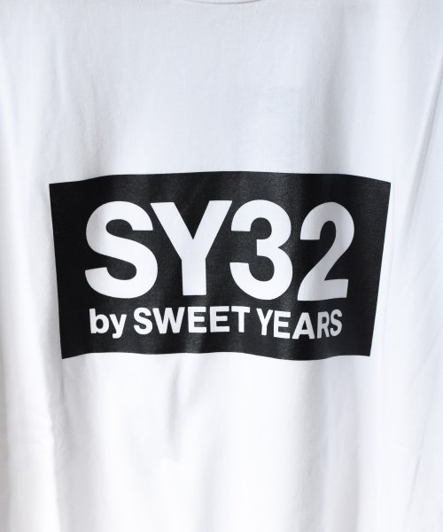 ar/mg(エーアールエムジー)/【73】【it】【SY32 by SWEET YEARS】BOXLOG L/S TEE/img01