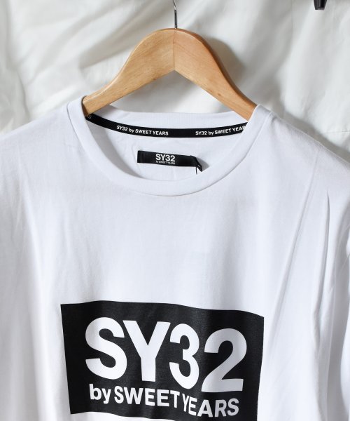 ar/mg(エーアールエムジー)/【73】【it】【SY32 by SWEET YEARS】BOXLOG L/S TEE/img03