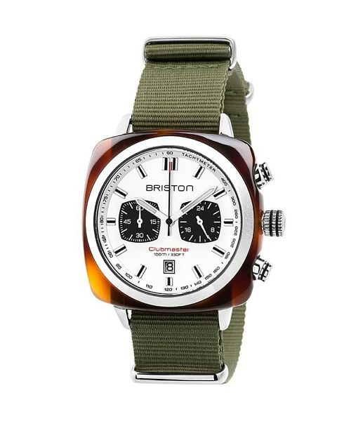 BRISTON ブリストン CLUBMASTER SPORT CHRONOGRAPH TORTOISE WATCH / 腕時計 BRISTON ブリストン CLUBMASTER SPORT CHRONOGRAPH TORTOISE WATCH / 腕時計