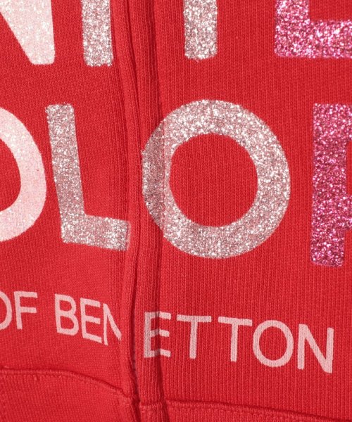 BENETTON (UNITED COLORS OF BENETTON GIRLS)(ユナイテッド　カラーズ　オブ　ベネトン　ガールズ)/スウェットグリッターロゴジップカーディガン/img18