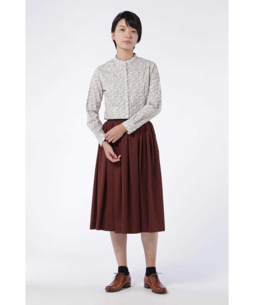 human woman(ヒューマンウーマン)/タック刺繍スカート/img02