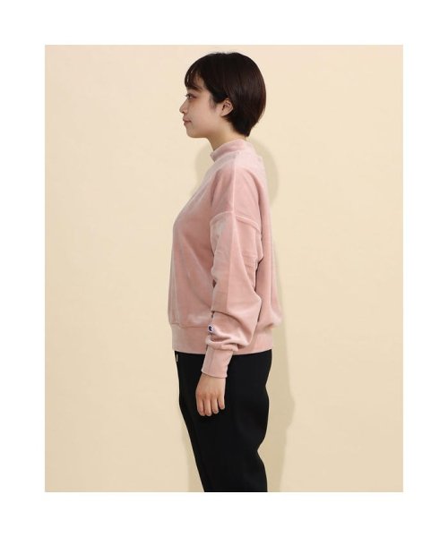 チャンピオン Champion レディース スウェットトレーナー Crewneck Sweatshirt Cwsss001 ピンク チャンピオン Champion Magaseek