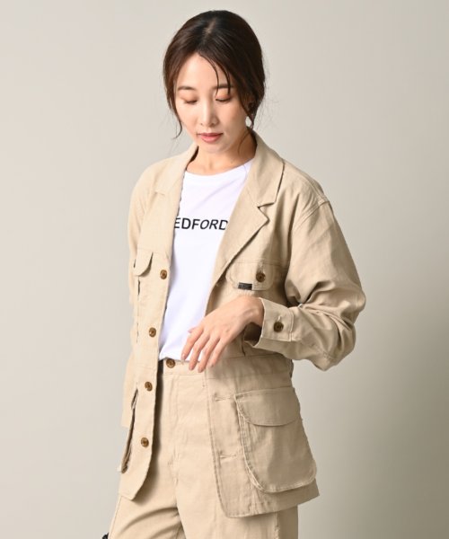 actuelselect(アクチュエルセレクト)/【セットアップ対応商品】【Lee】BODY SHELL DRY SAFARI JK/img15