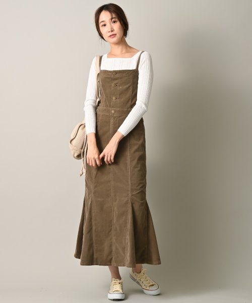 actuelselect(アクチュエルセレクト)/【Lee】PANEL SALOPETTE SKIRT/img11