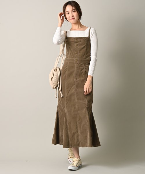 actuelselect(アクチュエルセレクト)/【Lee】PANEL SALOPETTE SKIRT/img13