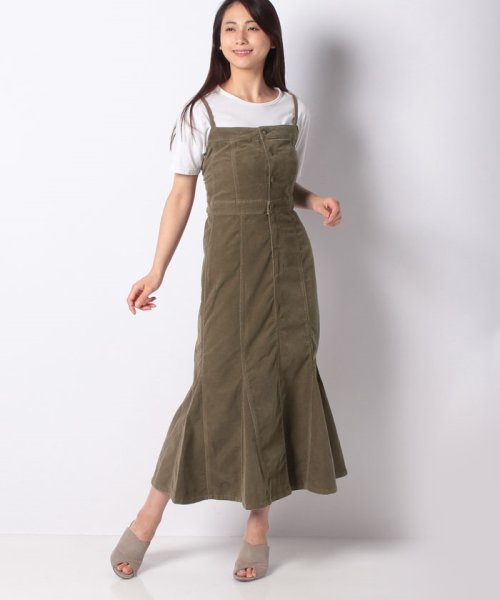 actuelselect(アクチュエルセレクト)/【Lee】PANEL SALOPETTE SKIRT/img27