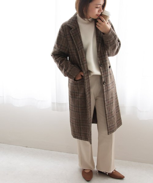 チェックチェスターコート ソーシャルガール Socialgirl Magaseek