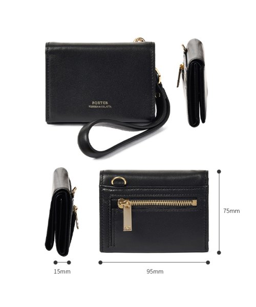 ポーター ユニ ウォレット 284－01376 吉田カバン ミニ財布 二つ折り財布 本革 レディース PORTER 財布 WS1642063915(12650円)