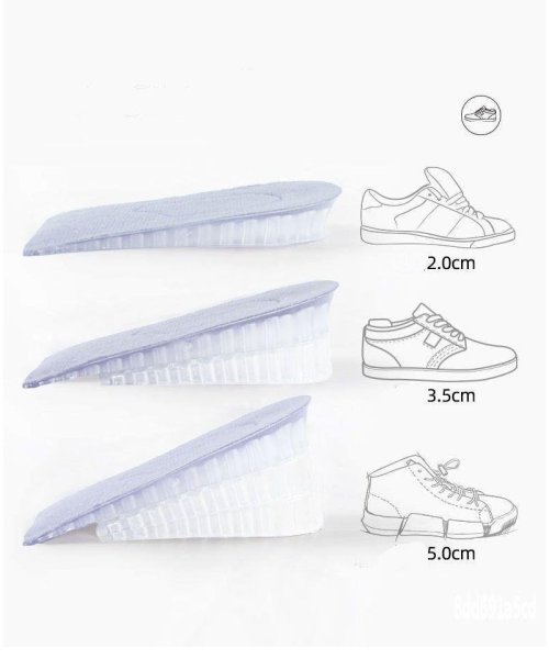 セール シークレットインソール 中敷き かかと用 こっそり身長アップ 衝撃吸収 3段階調整 サイズ調整可能 メンズ レディース 靴インソール ショッピングゴー Shoppinggo Magaseek