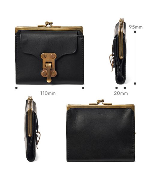 ヴァスコ 財布 二つ折り財布 がま口 本革 日本製 メンズ ミニウォレット コンパクト バスコ VASCO VSC－713 