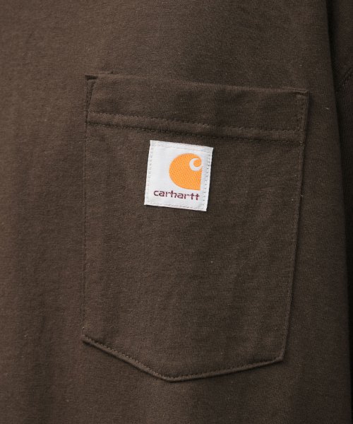 Carhartt(カーハート)/【Carhartt カーハート】ロングスリーブポケット付きTシャツ/img21