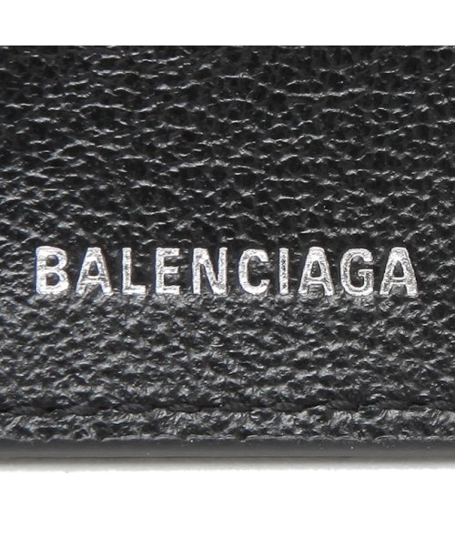 セール バレンシアガ 三つ折り財布 メンズ レディース Balenciaga 1izim 1090 ブラック バレンシアガ Balenciaga Magaseek