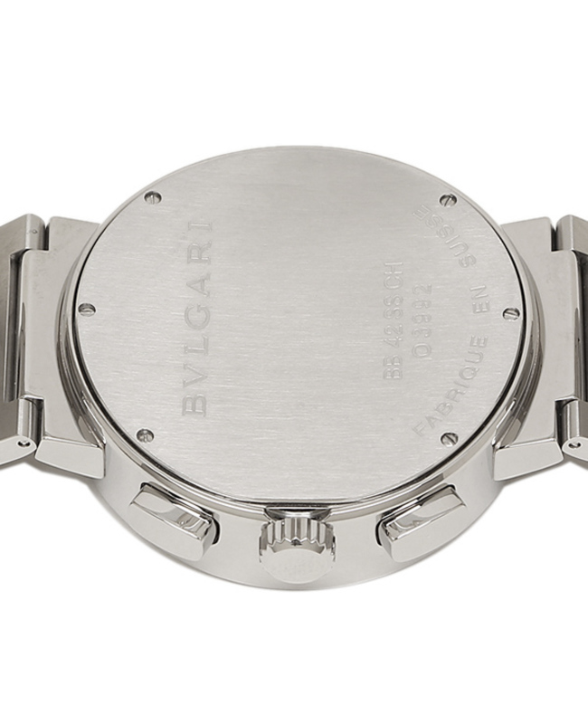 ブルガリ BVLGARI 時計 腕時計 メンズ ブルガリ 時計 メンズ BVLGARI BB42BSSDCH ブルガリブルガリ 腕時計 ウォッチ  シルバー/ブラ