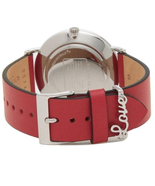 コーチ 腕時計 レディース Coach 36mm レッド コーチ Coach Magaseek