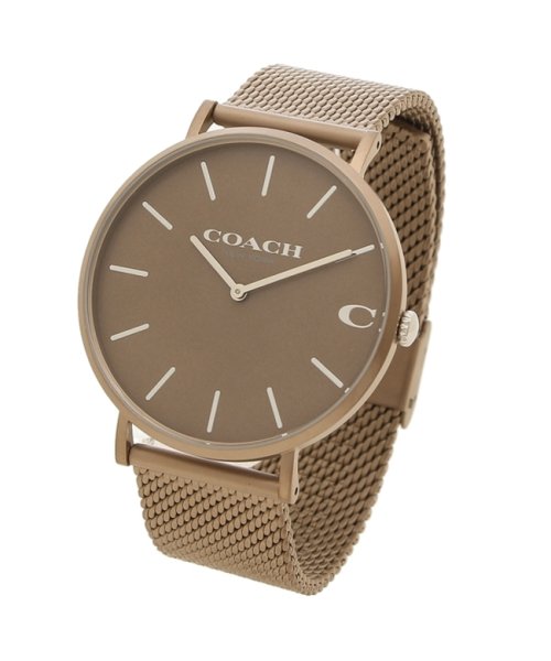 コーチ 腕時計 メンズ Coach Chals チャールズ 41mm ブラウン コーチ Coach Magaseek