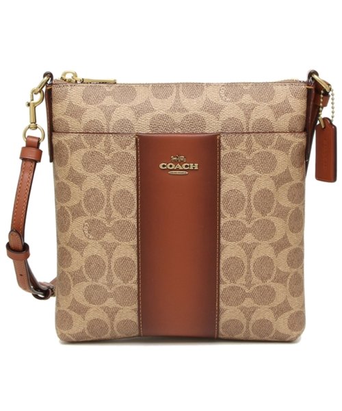 クーポン開催中 セール 33 Off コーチ ショルダーバッグ レディース Coach B4nq4 ブラウンマルチ コーチ Coach Magaseek