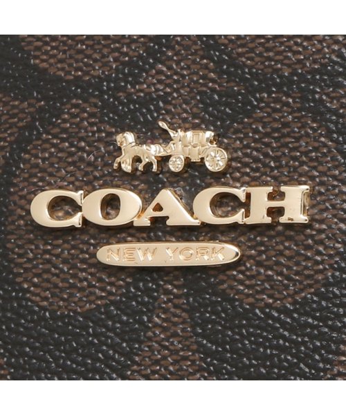 COACH(コーチ)/コーチ トートバッグ アウトレット レディース COACH 1665 IMAA8 ブラウン ブラック A4対応/img08