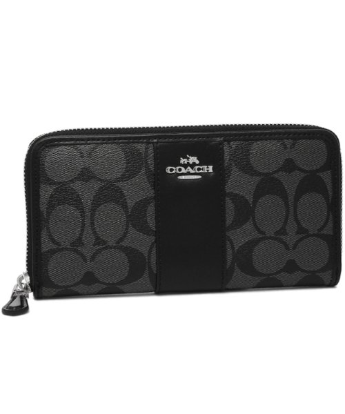 COACH(コーチ)/コーチ 長財布 アウトレット レディース COACH F54630 SVDK6 ブラック/img01