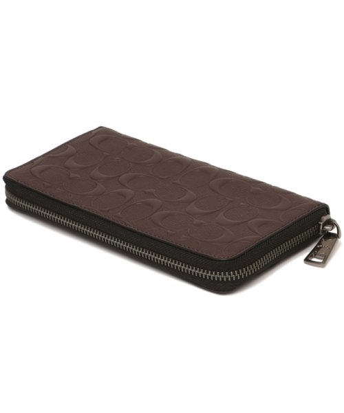 コーチ 長財布 アウトレット メンズ Coach F Mah ダークブラウン コーチ Coach Magaseek