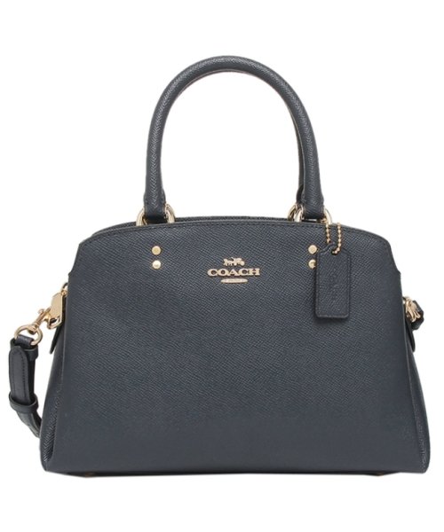 コーチ トートバッグ ショルダーバッグ アウトレット メンズ レディース Coach Immid ネイビー コーチ Coach Magaseek